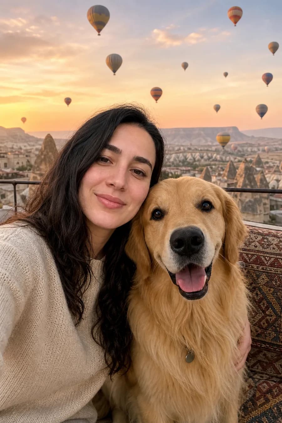 Örnek portre: Kapadokya balonları